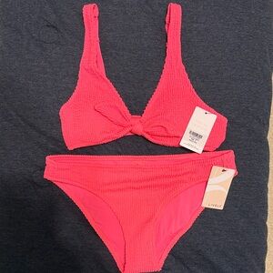 Lively Vibrant Pink Bikini Set